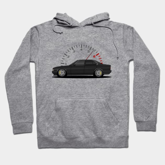 Black E34 Hoodie by turboosted